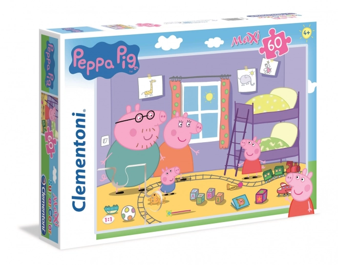 Puzzle Clementoni 60 Pezzi Maxi Peppa Pig