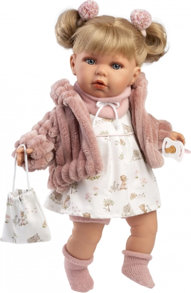 Llorens Julia bambola realistica con suoni 42 cm
