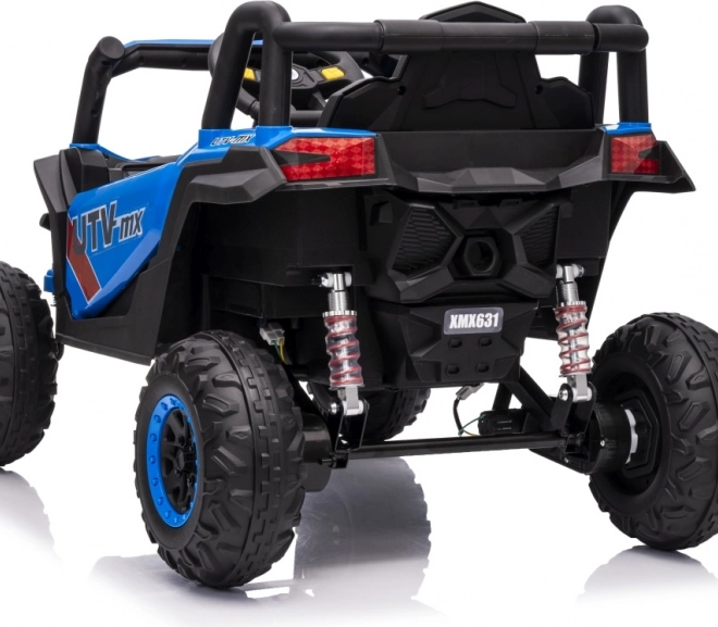 Veicolo elettrico per bambini Buggy Madman UTV-MX blu