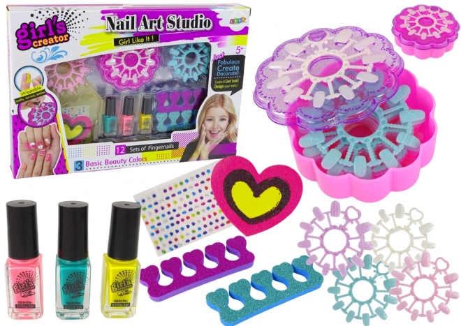 Set per Nail Art per Bambini Piccola Artista