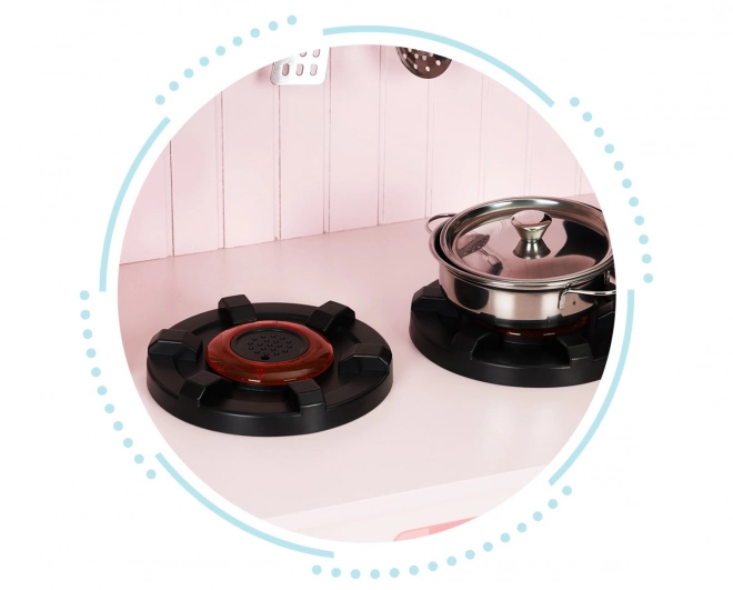 Cucina per bambini in legno con accessori ECOTOYS