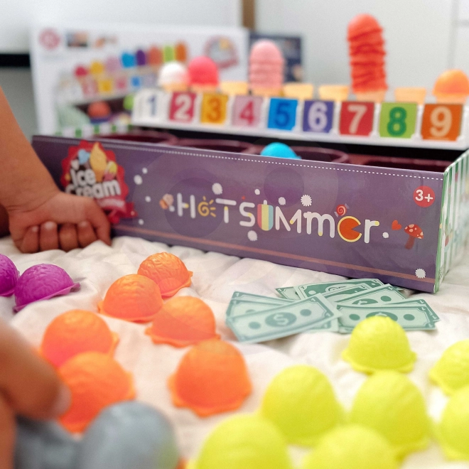 Ludoteca Educativa XXL Gelateria con Attività di Calcolo