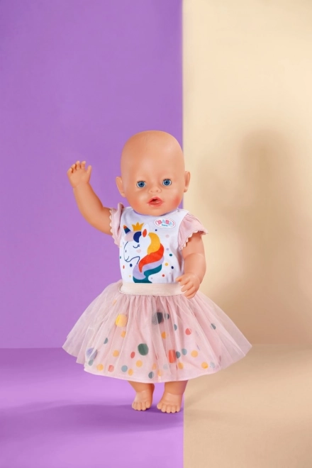 Baby Born vestitini tutù unicorno per bambole
