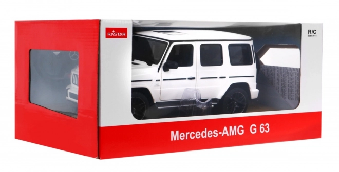 Auto telecomandato Mercedes-AMG G63 bianco scala 1:14