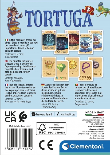 Gioco di Carte Tortuga