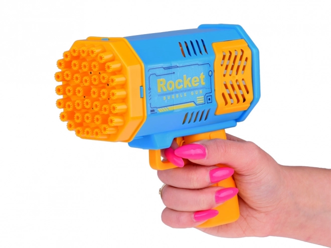 Pistola per bolle di sapone set luce + liquido per bambini ZA4976