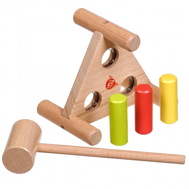 Trojúhelník di legno per bambini - Martellina