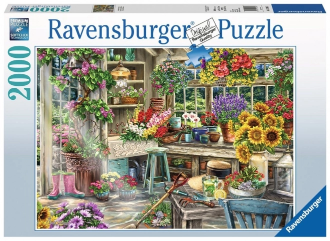 Puzzle Giardino del Paradiso 2000 Pezzi