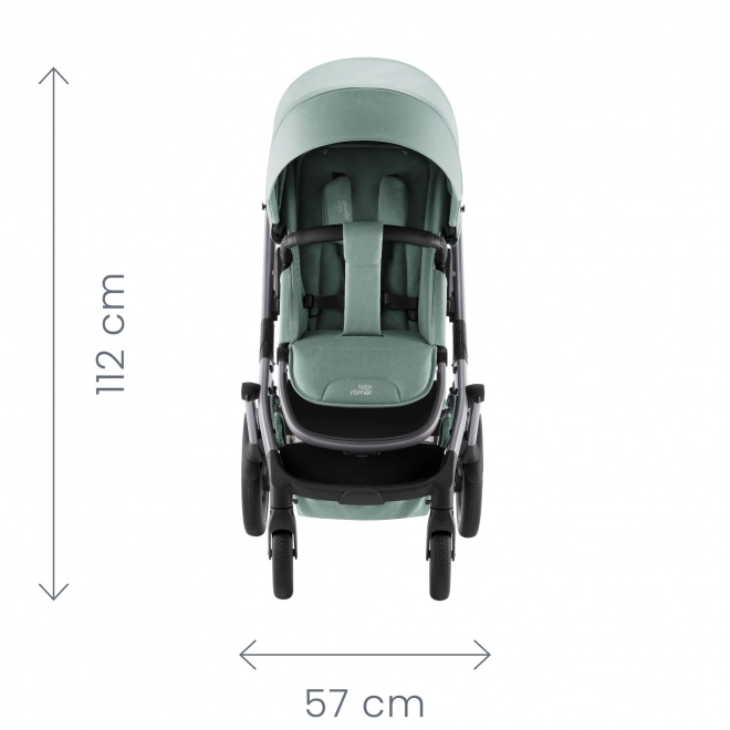 Set passeggino Smile 5Z con culla e seggiolino auto Baby-Safe PRO Classic, Space Black