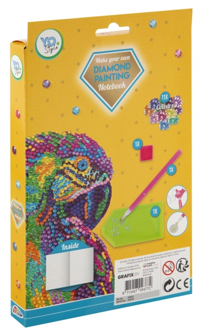 Blocchi da colorare con diamanti Mandala A5