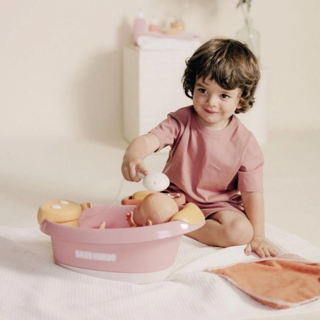 Vasca per bambole Smoby Baby Nurse con doccia elettronica