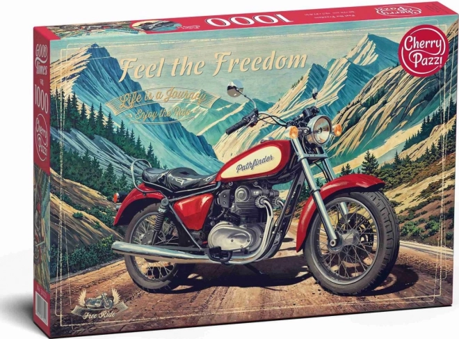 Cherry Pazzi puzzle Senti la libertà 1000 pezzi