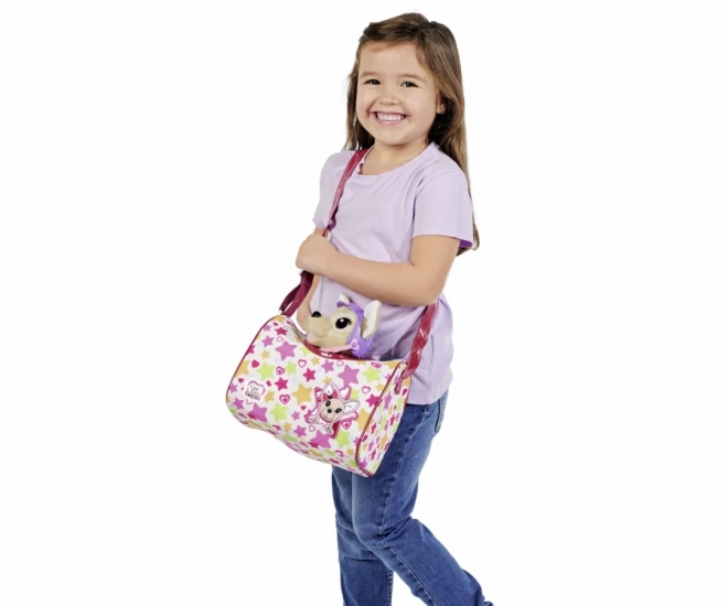 Elegante borsa da trasporto con stelline