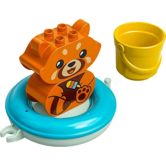 Lego Duplo Divertimento da Bagno Panda Rosso Galleggiante