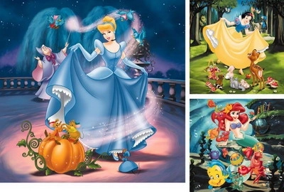 Puzzle Ravensburger Biancaneve e Cenerentola