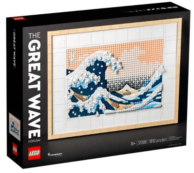 Replica LEGO Hokusai La Grande Onda