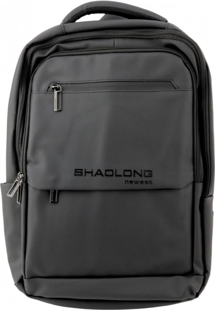 Zaino urbano commerciale nero con USB 16 L