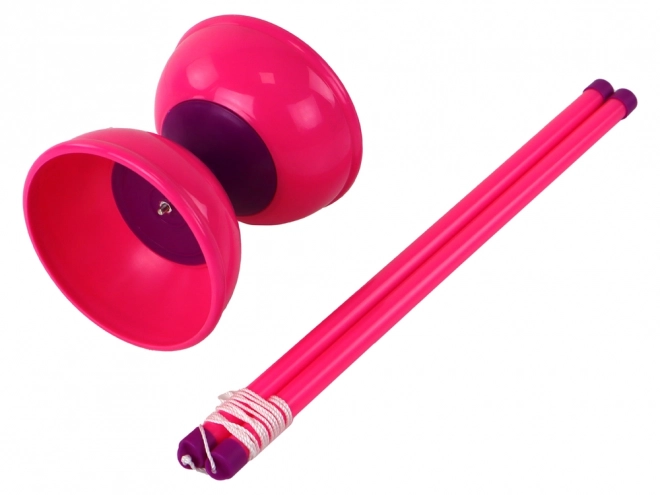 Gioco di abilità Diabolo Rosa