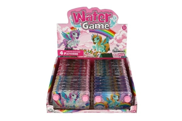 Gioco d'acqua puzzle con unicorno