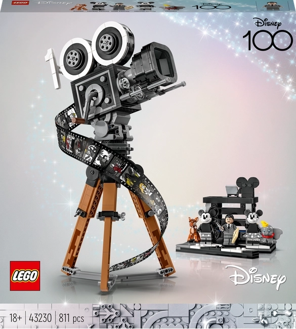 Fotocamera vintage di Walt Disney LEGO Disney