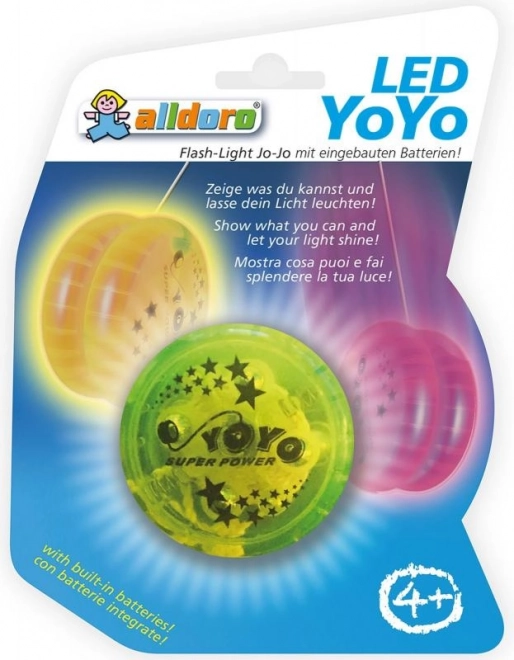 Yoyo luminoso con LED