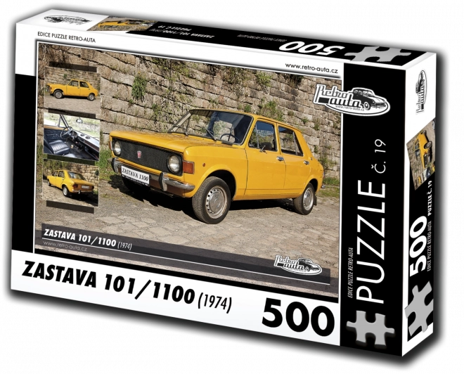 Puzzle Retro Auto Zastava