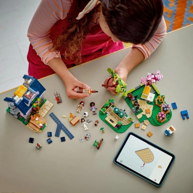 Casa degli apicoltori e giardino fiorito di LEGO Friends