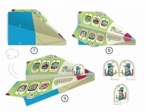 DJECO Origami Aeroplani per bambini