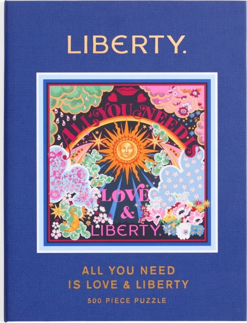 Puzzle quadrato Liberty: L'amore è tutto ciò di cui hai bisogno