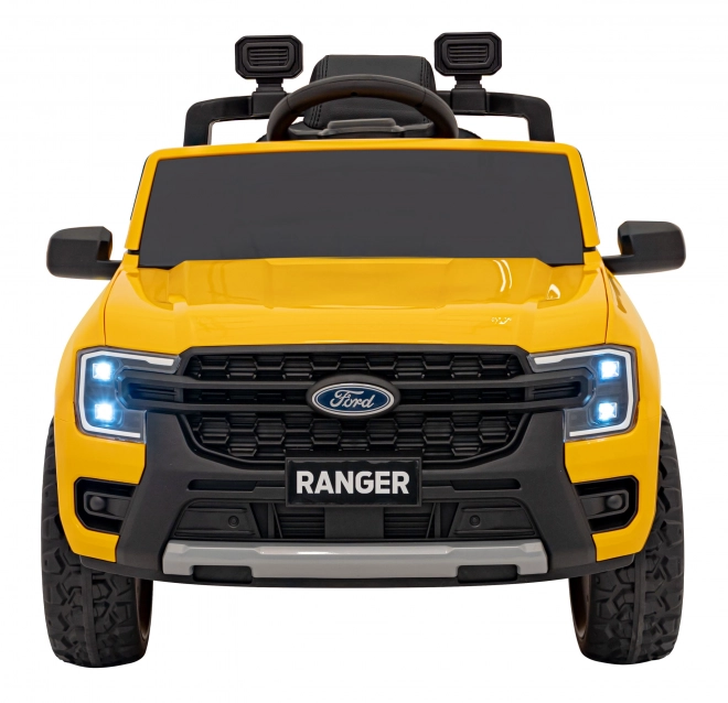 Auto per bambini Ford Ranger giallo