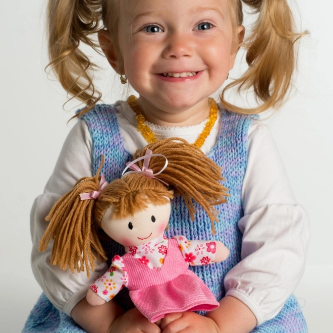 Bambola di peluche Aniška 20 cm, che parla slovacco