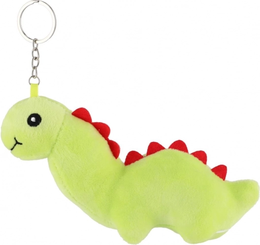 Portachiavi dinosauro in peluche 15-18 cm quattro tipi