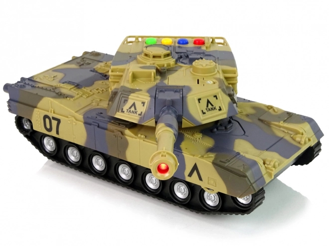 Carro Armato Grande Militare 1:16 con Suoni e Luci