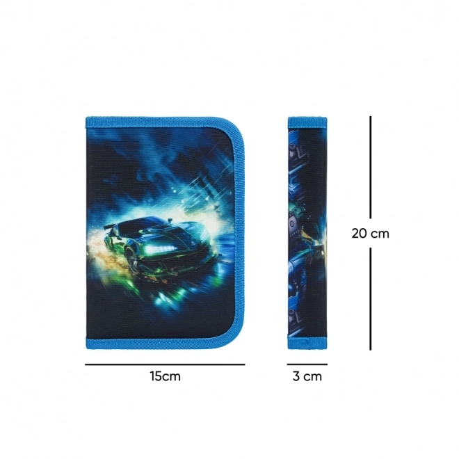 Astuccio Scolastico a Un Solo Piano Auto da Corsa