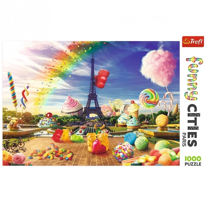 Puzzle 1000 Pezzi - Città Divertenti: Parigi Dolce