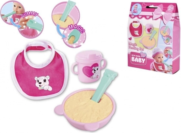 Set pappa per bambole SIMBA New Born Baby