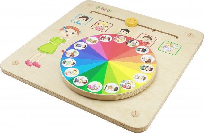 Tabella Educativa Con Emozioni Montessori di Masterkidz