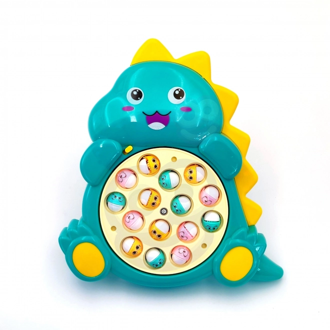 Gioco di abilità pesca dinosauro verde WOOPIE