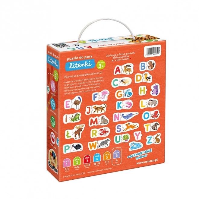 Puzzle abbinati Alfabeto