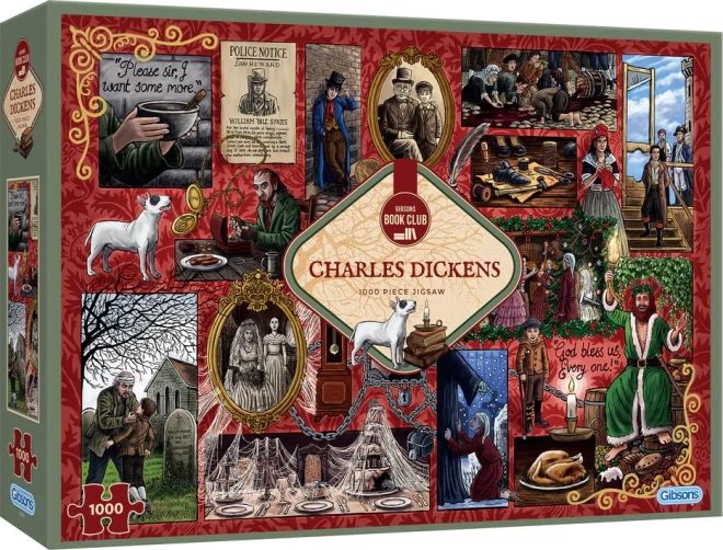 Puzzle club del libro: Charles Dickens 1000 pezzi