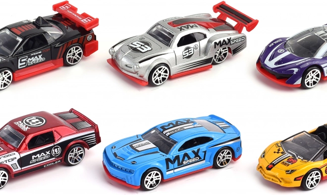 Set di macchinine in metallo 3 pz 7,5 cm