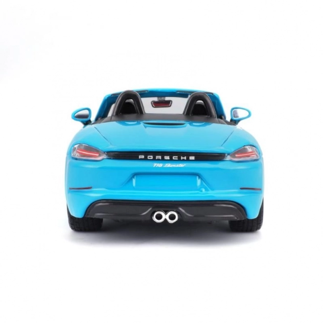 Modello Porsche 718 Boxster Scala 1:24 Blu