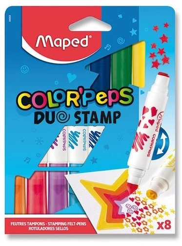 Pennarelli duo stamp Fissa Color'Peps MAPED