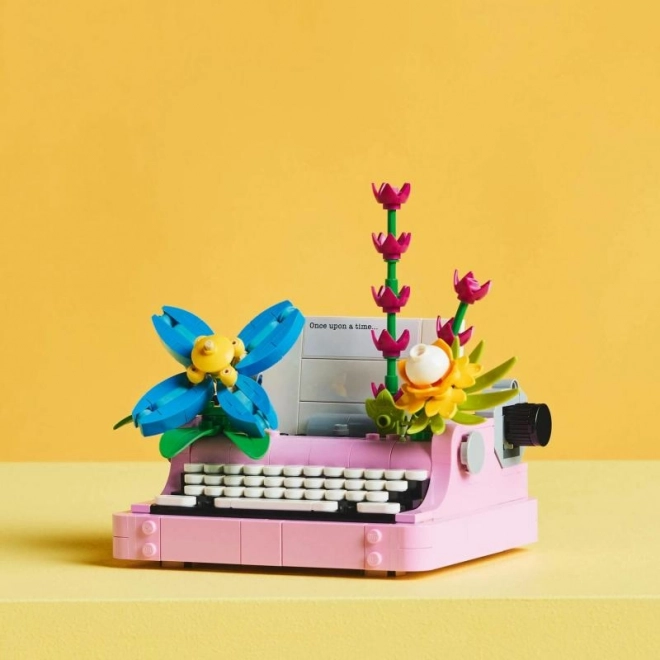 Macchina da scrivere con fiori LEGO Creator