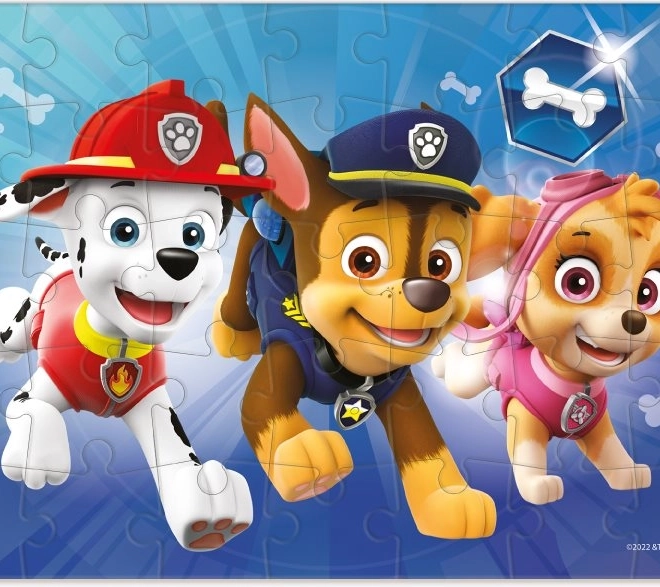 Puzzle Paw Patrol: Tripletta Forte 35 pezzi