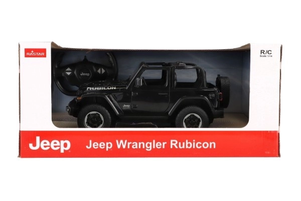 Jeep Wrangler Rubicon RC Nero 29cm RASTAR