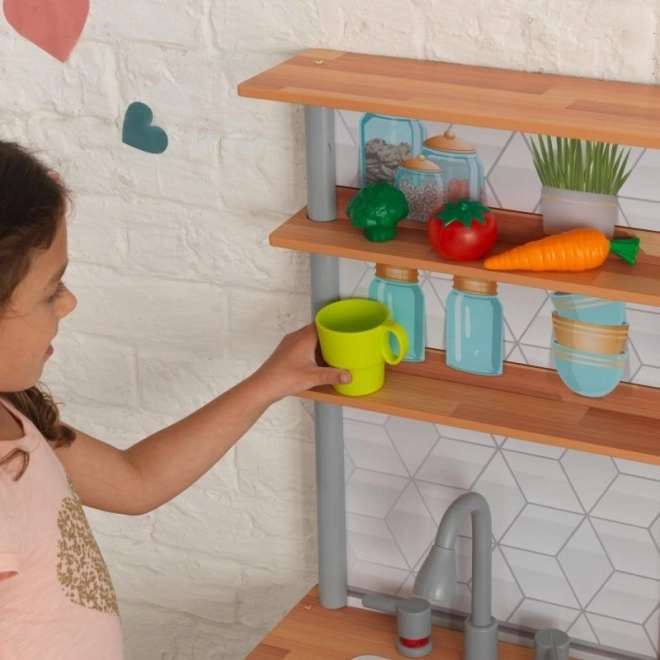 Cucina in legno per bambini Gourmet