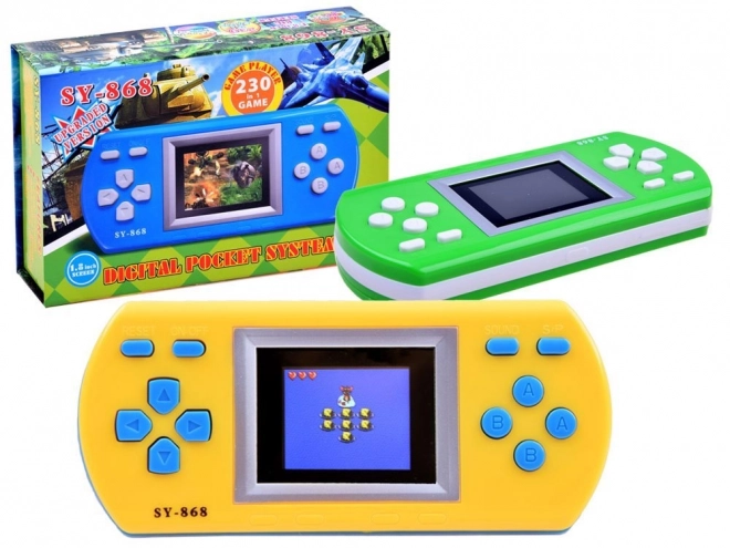 Console portatile con 230 giochi