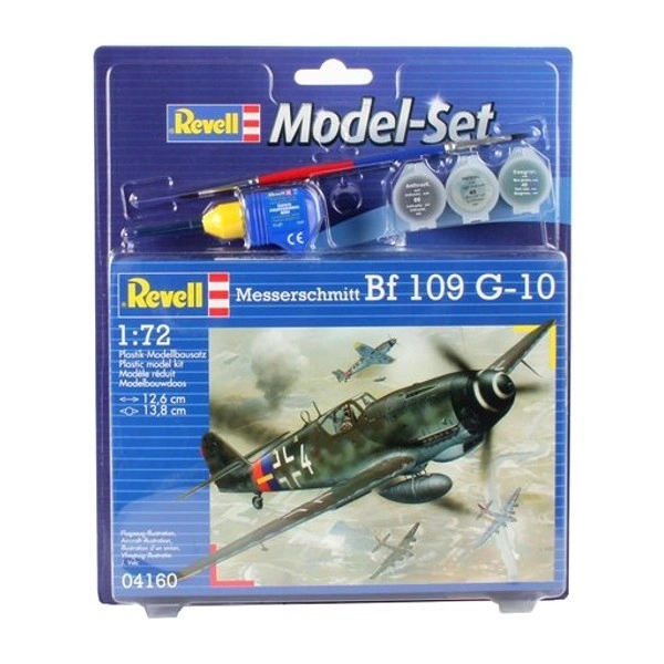 Set Modello REVELL Messerschmitt BF-109