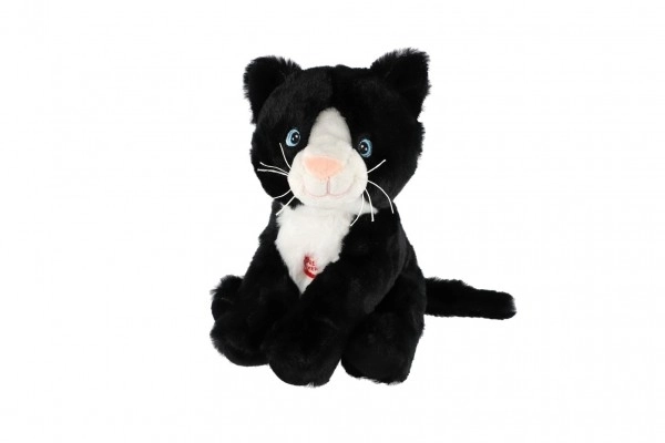 Peluches Gatto Emil Nero con Suono 20 cm